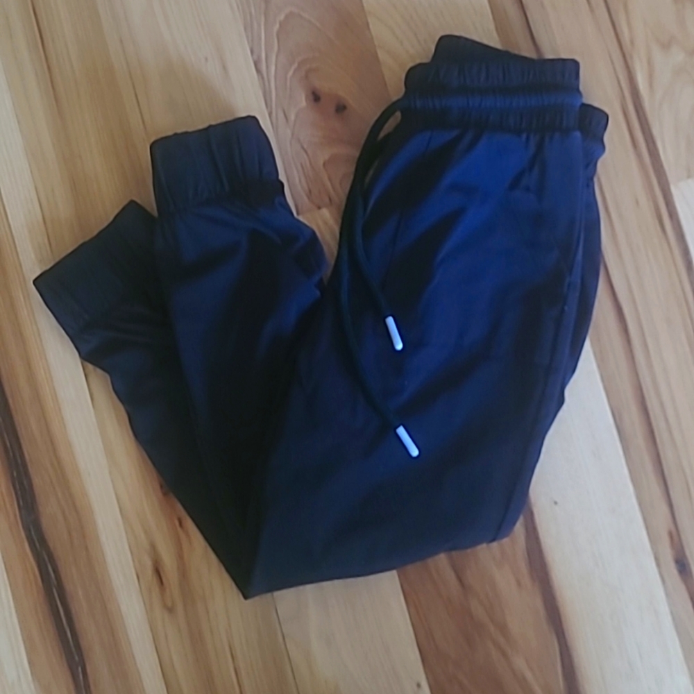 Kids Black Jogger Pants